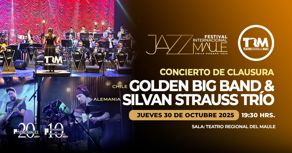 Golden Big Band & Silvan Strauss Trío 30-10-2025 19:30