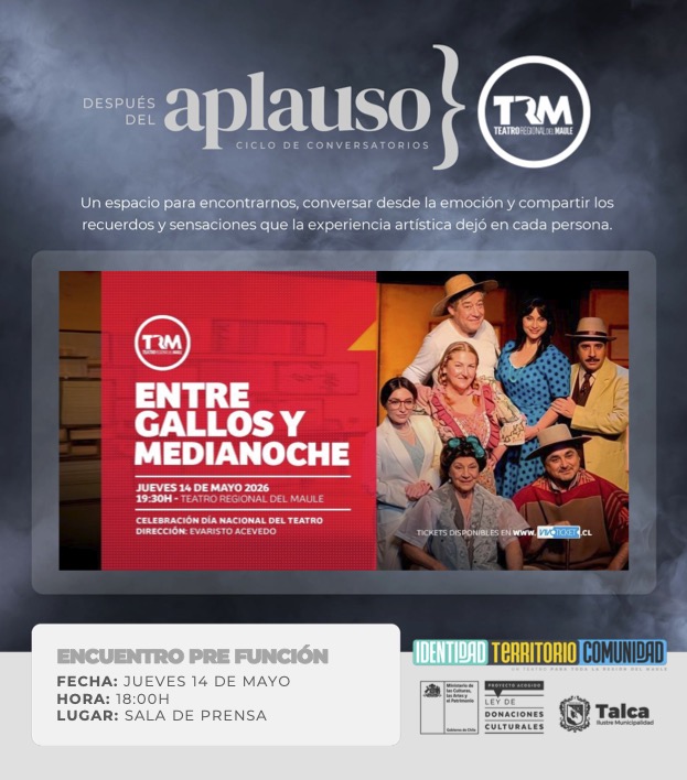 DESPUES DEL APLAUSO DÍA DEL TEATRO